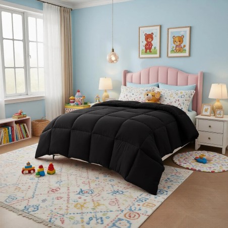 Bohemian Style Checkered Quilt - Breathable, Skin-Friendly & Warm - All-Season Bedding for Bedroom, Hotel, or Gift