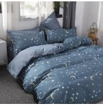 星河入梦 深蓝星月四件套