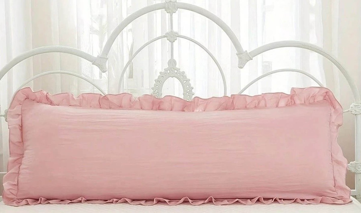 How a Ruffled Body Pillow Cover Adds Magic to Your Bedroom